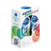 雀巢(Nestle)优活补水+含膳食纤维补充电解质运动饮料青柠/蜜桃味450ml*2 雀巢水 运动补水 功能饮料