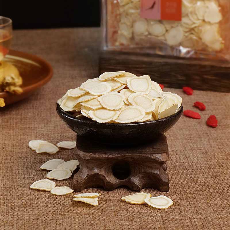 长白山人参白参片含人参皂苷白参片干货礼盒100g*1盒高清大图