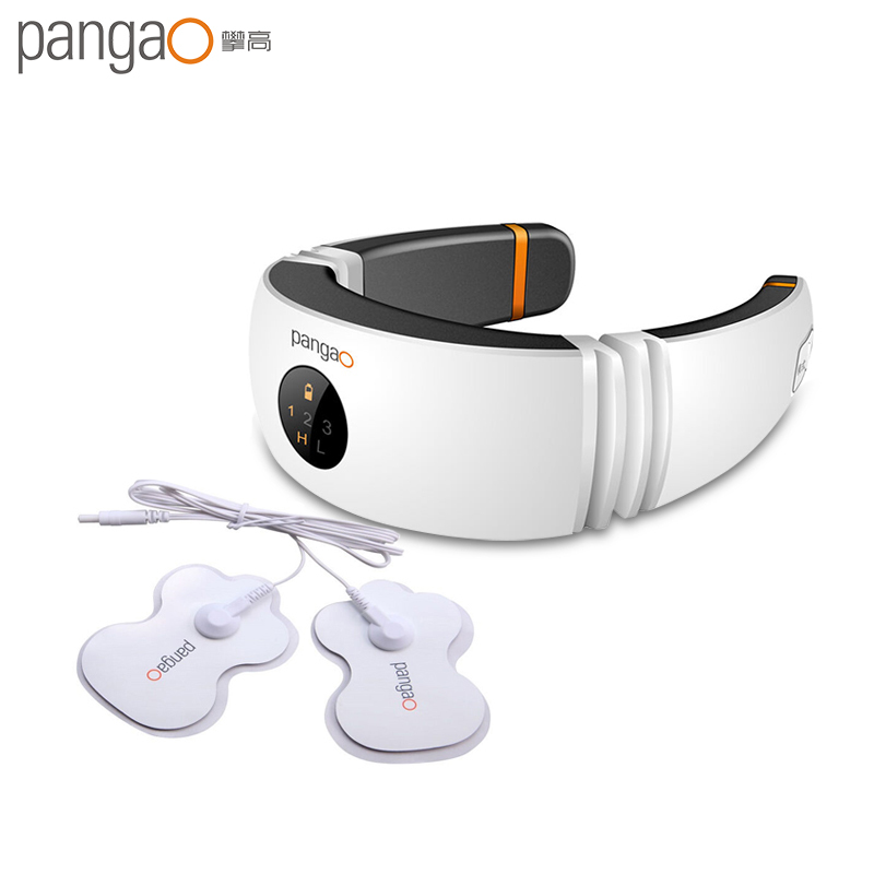 攀高(pangao) 颈椎按摩器 PG-2601B26 智能便携式颈部肩部 全身按摩 带电极片 按摩仪高清大图