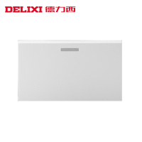 DELIXI德力西开关插座 墙壁118型大翘板单联一开单控开关1个按键面板模块芯