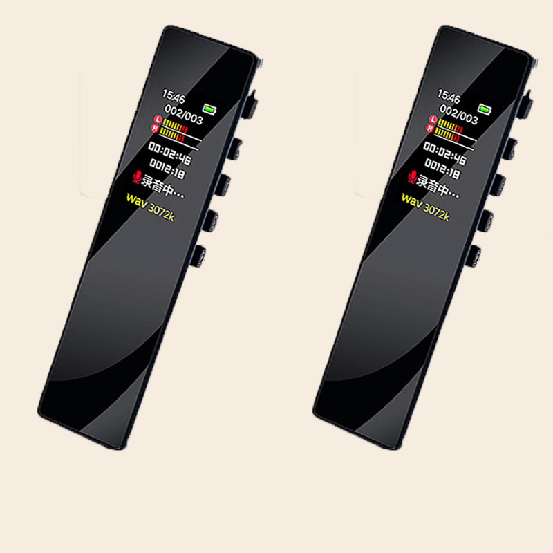 超越者录音笔官旗店高清降噪大容量长续航智能声控商务录音器 按键-中文版【一个】 16GB x 官方标配
