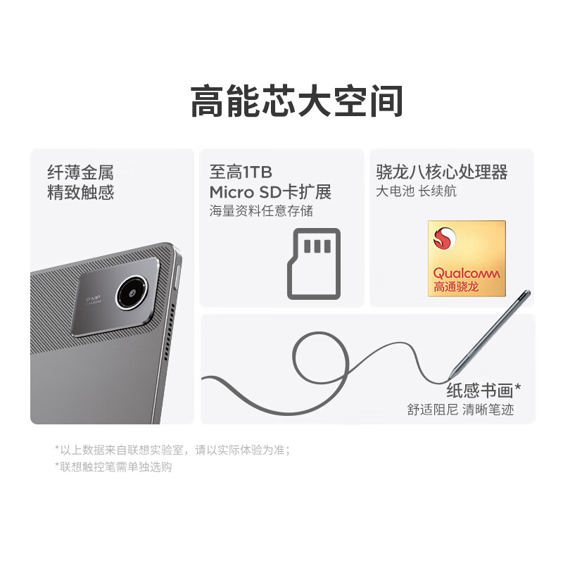 联想(Lenovo)小新Pad 舒视版 11英寸平板 骁龙685 8G+128G WIFI 类纸护眼屏 防眩光学习办公 娱乐影音平板 鸽子灰高清大图
