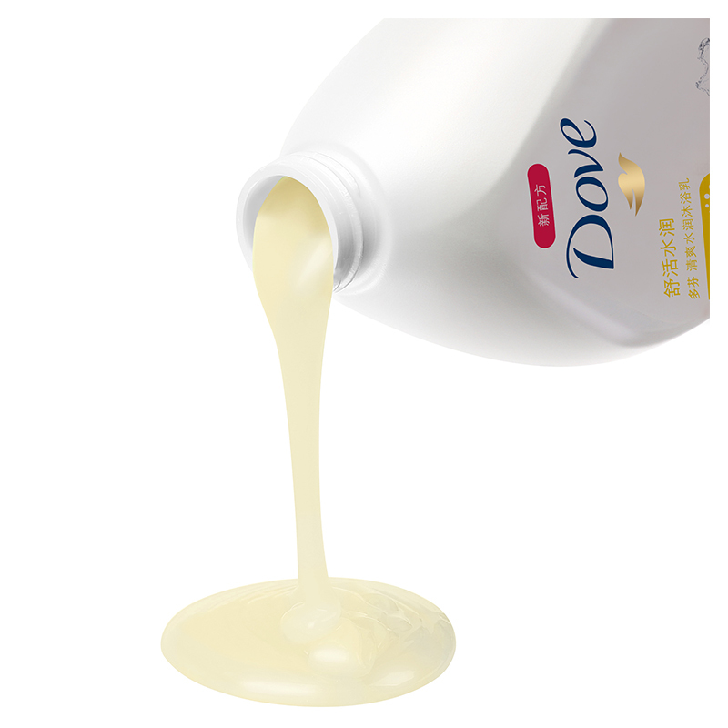 多芬(Dove)沐浴露 清爽水润沐浴乳 舒活水润1KG[联合利华]