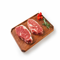 原切牛排无腌制无拼接牛排套餐8片装(西冷150g*4片+眼肉150g*4片)黄油+迷迭香+胡椒海盐+厨房纸+黑椒酱