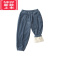 可莉允SOYO男女童加绒裤子秋冬新款儿童灯芯绒加厚保暖休闲裤保暖裤