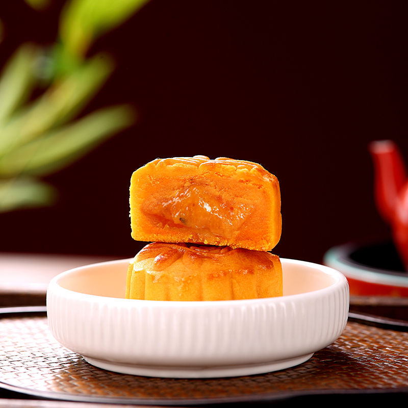 稻香村 流心奶黄(双层)月饼400g 中秋月饼礼盒