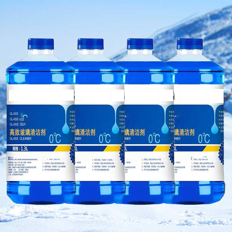 奥克斯玻璃清洁剂玻璃清洁水四季通用高效清洁剂玻璃洁净剂1.3L/桶 容量 强效-35℃*1瓶装高清大图