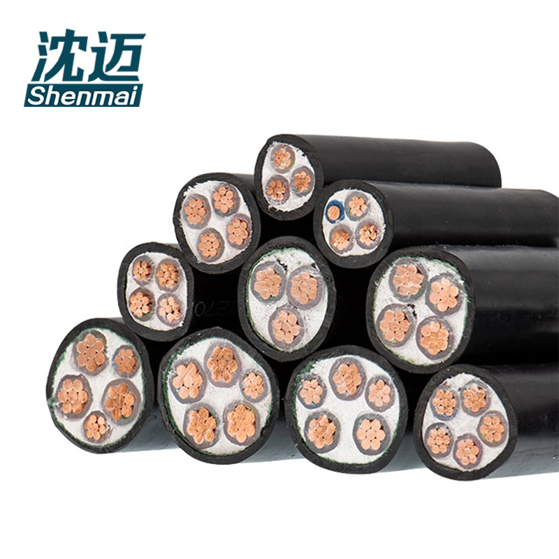 沈迈 低烟无卤阻燃电缆 WDZ-YJY-3*95+1*50mm² /米高清大图