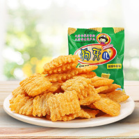 狗牙儿锅巴25g*10包 80后儿时怀旧麻辣零食小吃膨化休闲膨化小吃