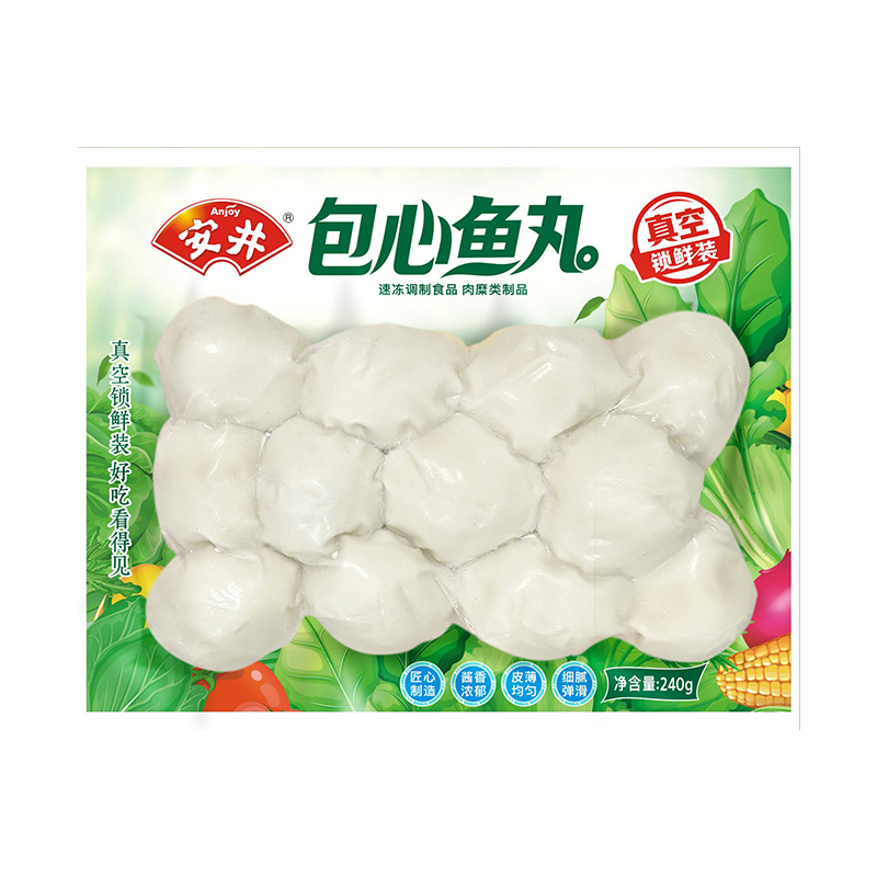 安井包心鱼丸锁鲜装240g