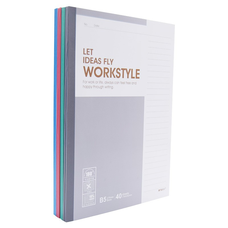 晨光APYJP411 B5无线装订本40页商务(8本装)