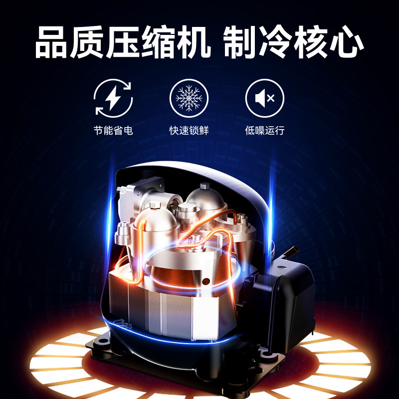 穂凌(SUILING) 506升单温冷藏冷冻可转换卧式冷柜商用冰柜保鲜饮料雪糕柜保鲜速冻柜WD4-568