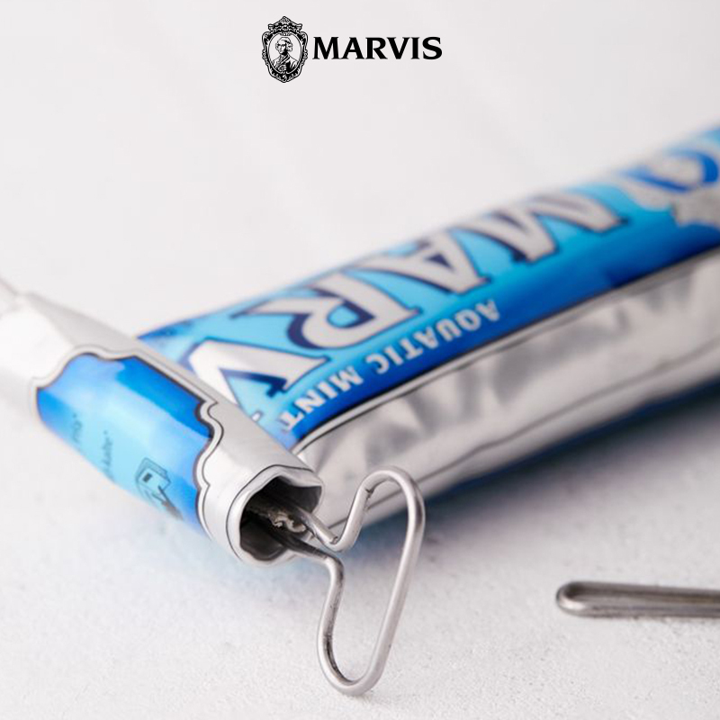 MARVIS玛尔仕海洋薄荷牙膏85ml 持久清新口气呵护牙龈