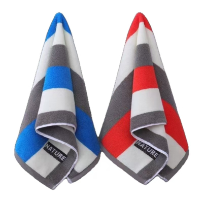 兰光铭 彩条毛巾 34*76cm 条