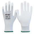 星宇白涤纶白PU手套PU2001 12副/袋