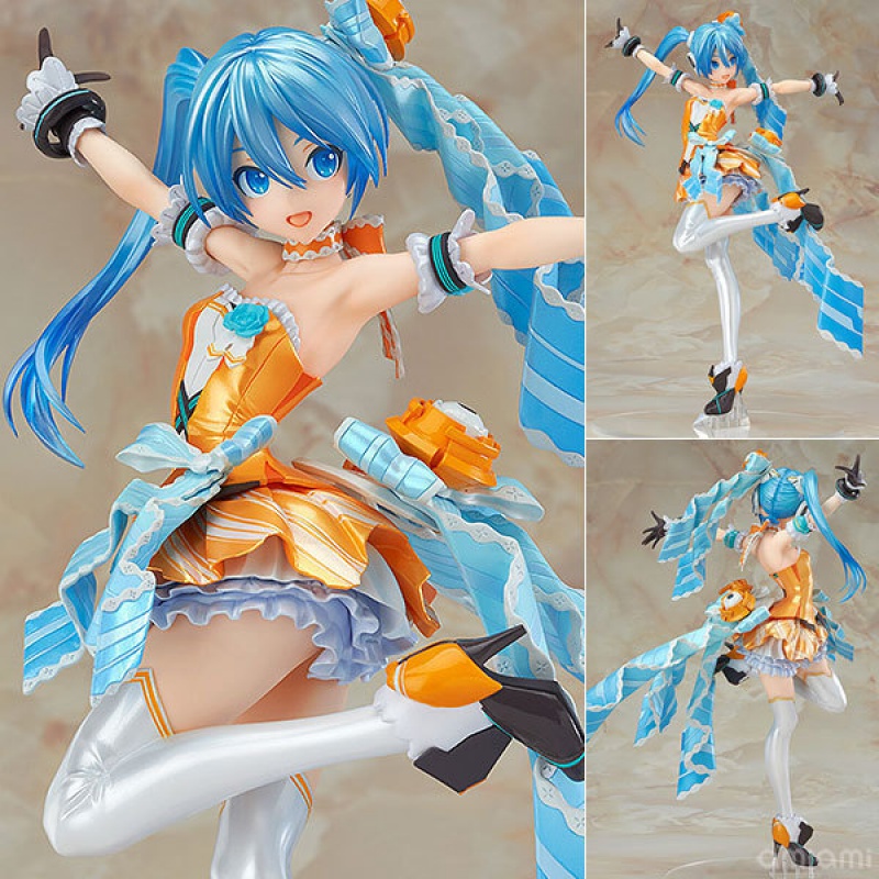 初音未来MIKU演唱会2代花色和服造型手办模型公仔摆件祖国版 超大V3初音高度41cm 原装高清大图