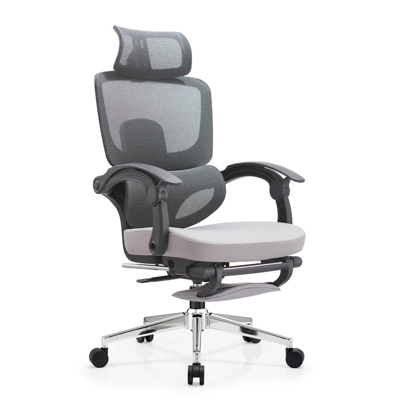 德诚和 办公椅可躺午睡椅久坐电脑椅护腰职员椅 2007A