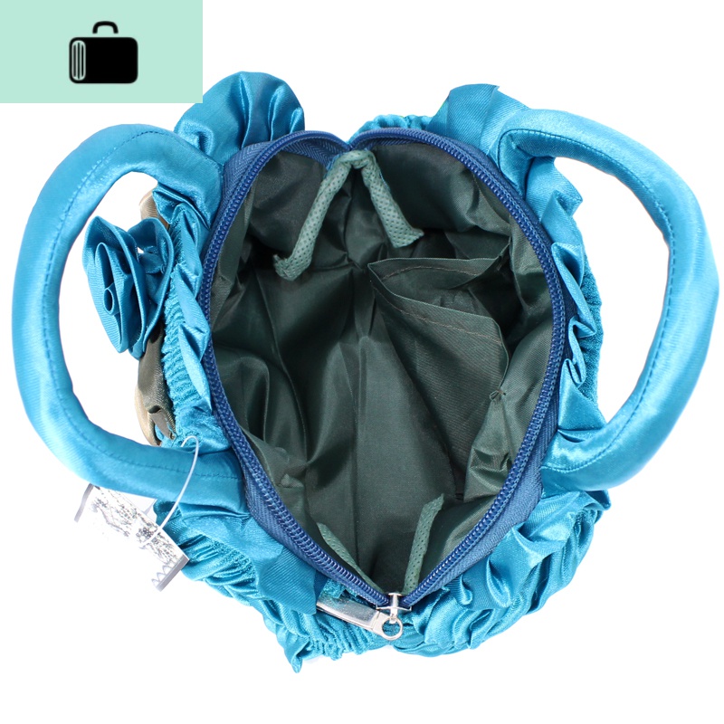 2020新款布包女包 手提包 迷你妈妈包钥匙零钱手机包包花朵小件包NEW LAKE女士钱包/卡包高清大图