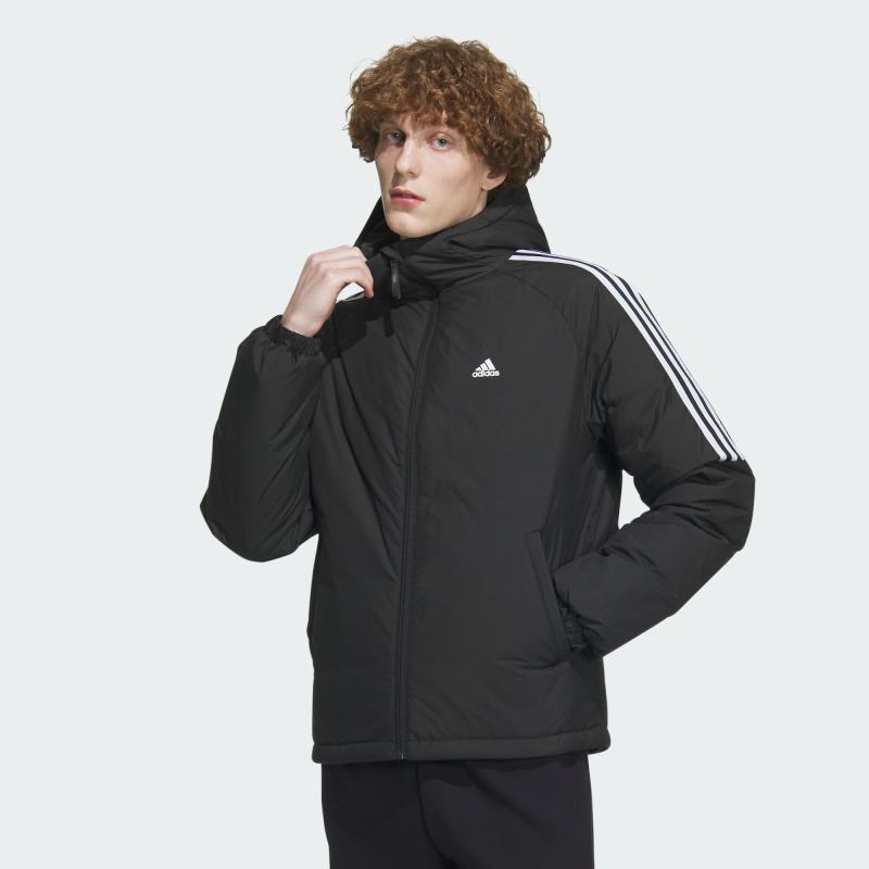 adidas/阿迪达斯连帽羽绒服运动休闲舒适保暖男装外套IT8730 C