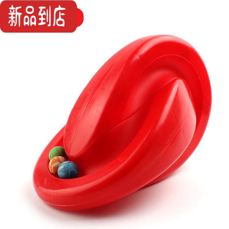真智力88轨道球专注力感统训练8字玩具八八抖音提高注意力器材儿童益智 红色3D轨道球(送6个球)图片