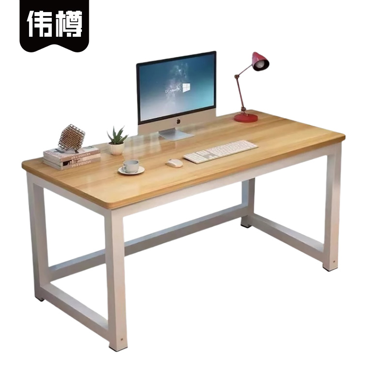 伟樽木质学习桌140*60*74cm张高清大图