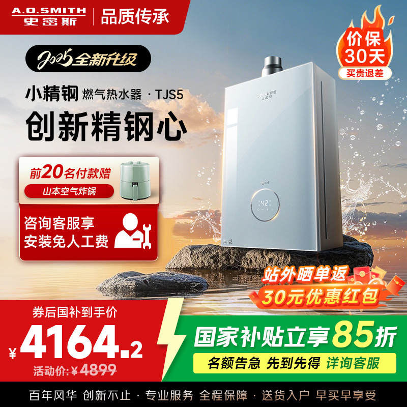 史密斯佳尼特燃气热水器JSQ31-TJS5