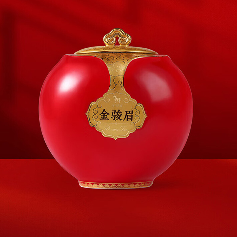 八马茶业红茶礼盒200g滋味甜醇如意系列红茶金骏眉D0248高清大图