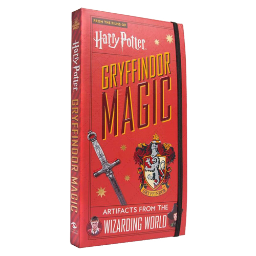 [正版]哈利波特格兰芬多学院魔法宝箱 魔法道具折叠书 英文原版 Harry Potter Gryffindor Mag高清大图