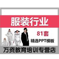 服装行业品牌宣传汇报上布动态欧美时尚大气图风格PPT模板（盘货）电子版