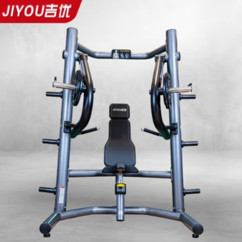 吉优JY-M02推胸训练器商用综合训练健身房专用器械(不含杠铃片)
