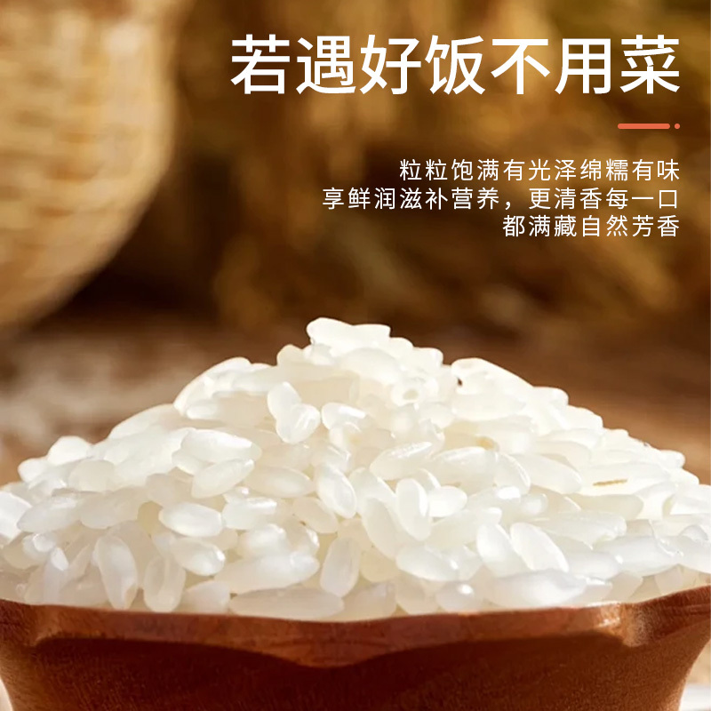 [当季新米]莘学优选东北大米 绿色延边大米 小粒香5kg 粳米10斤真空精品包装