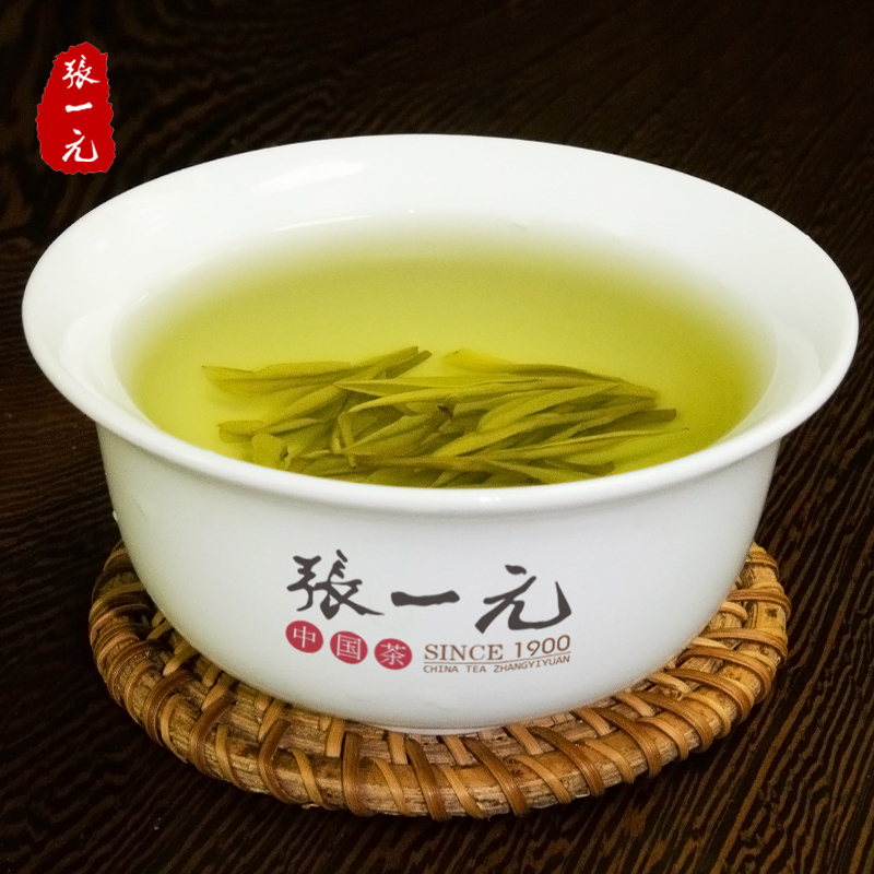 张一元 经典系列安吉白茶桶装40g(10包) 绿茶茶叶