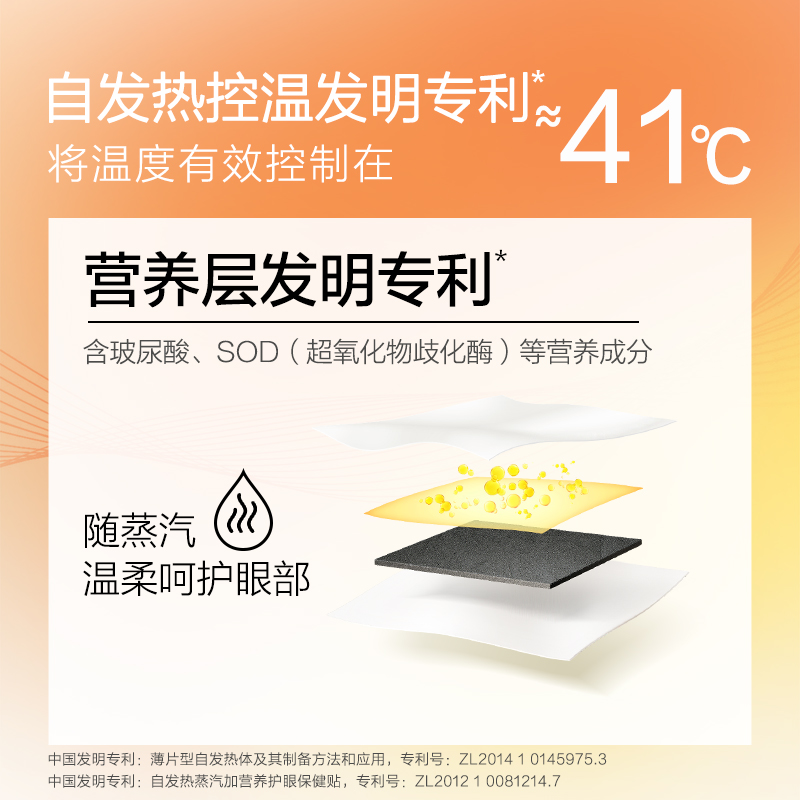 珍视明蒸汽热敷眼罩拥荷入怀高清大图