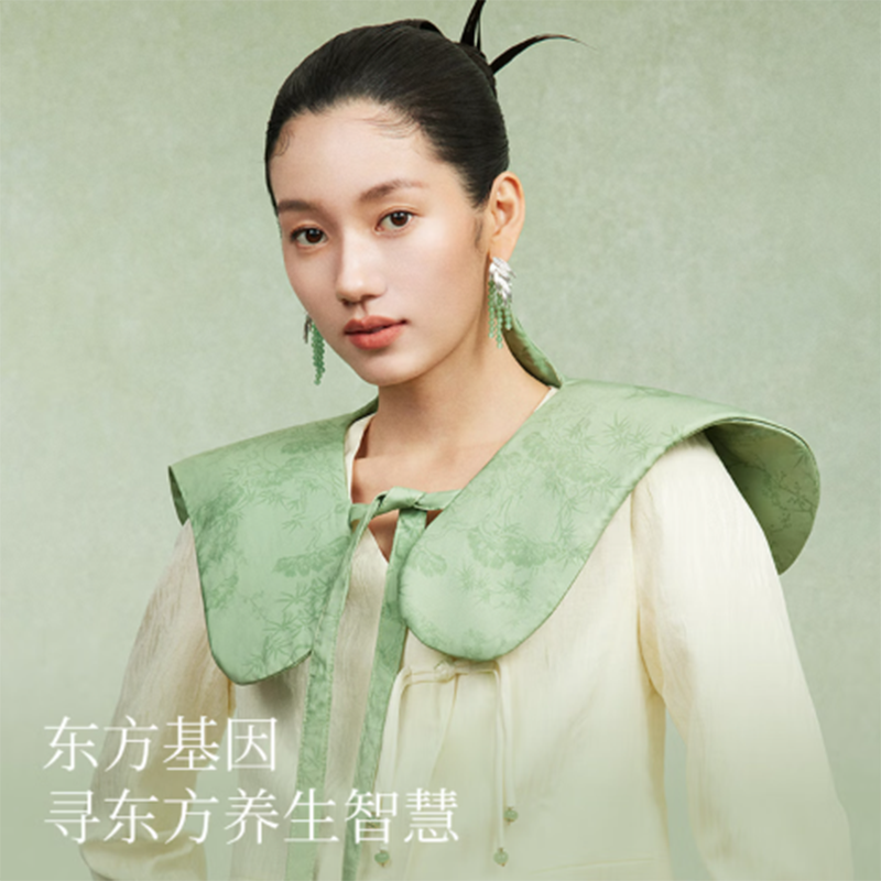 左点 养生娘娘艾草养生披肩(故宫款)NN-RPJ2401高清大图
