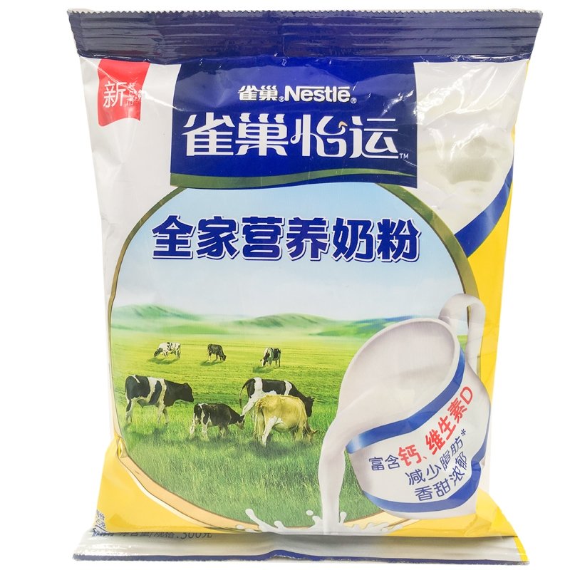 雀巢全家营养奶粉枕装300g