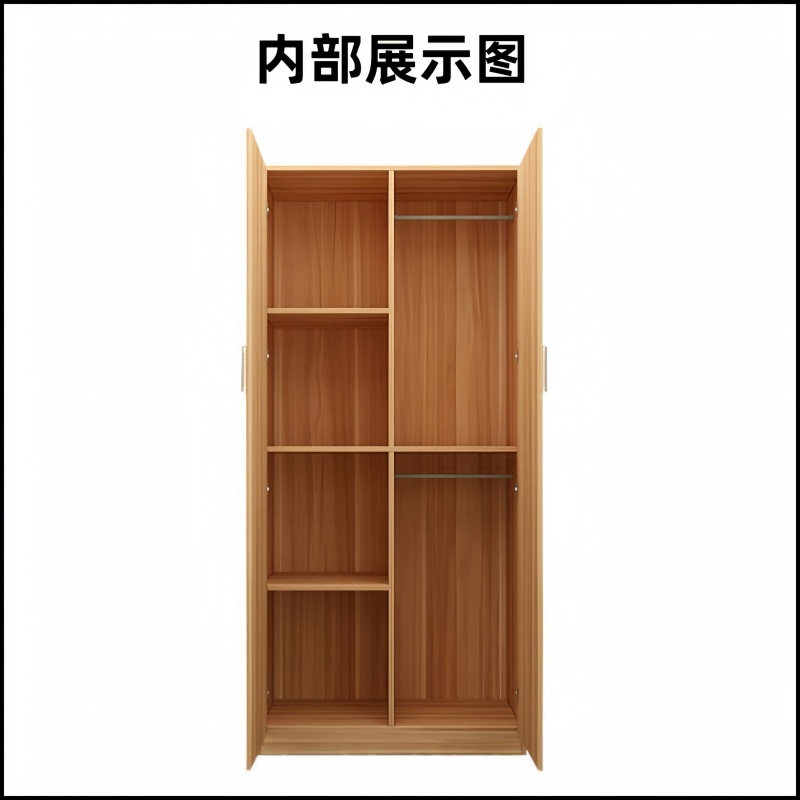 悦兴诚更衣柜80*50*180cm台高清大图