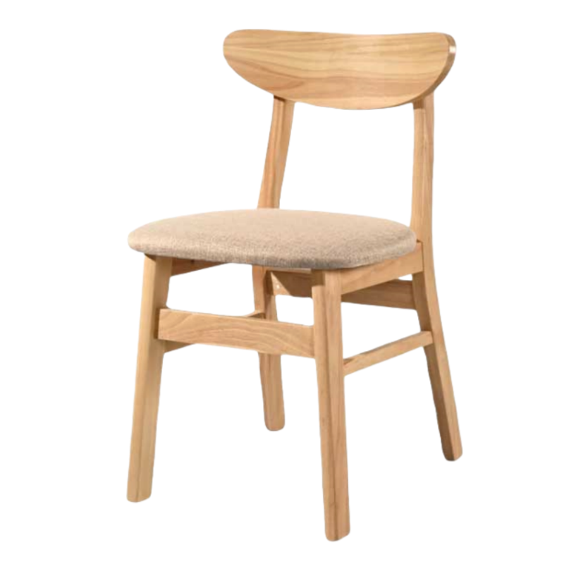 铭思达餐椅木质把高清大图