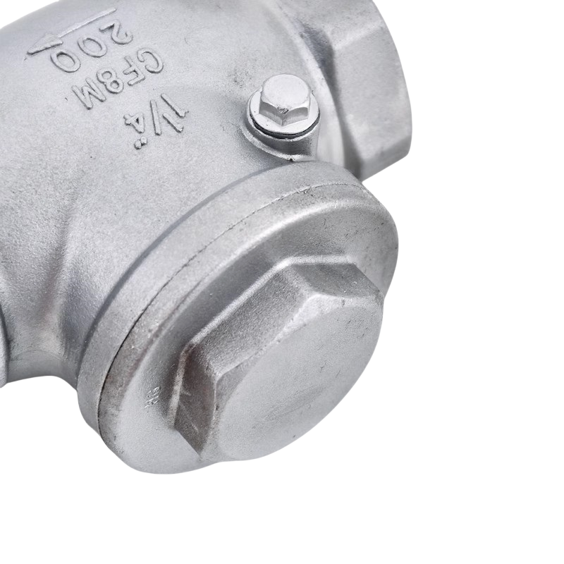 智铮朗月 不锈钢卧式止回阀 H14W-16P DN40 个高清大图