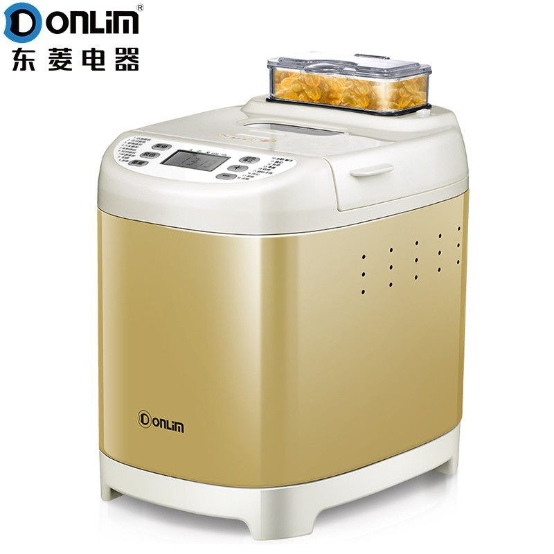东菱(DonLim)面包机BM1230家用全自动不锈钢多功能面包机和面搅拌烘烤低温发酵蛋糕果酱支持撒果料