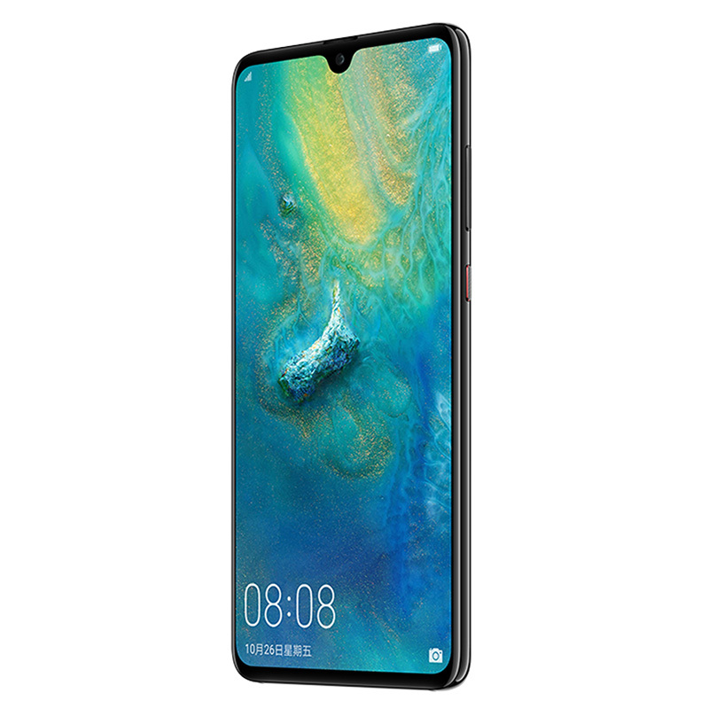 华为/HUAWEI Mate 20 亮黑色 6GB+64GB 麒麟980芯片全面屏徕卡三摄移动联通电信4G全网通手机