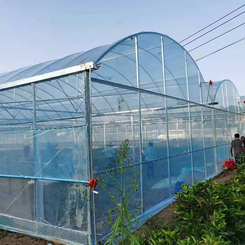 加厚塑料薄膜防渗水 防护防尘白膜12丝宽12x100米整卷高清大图