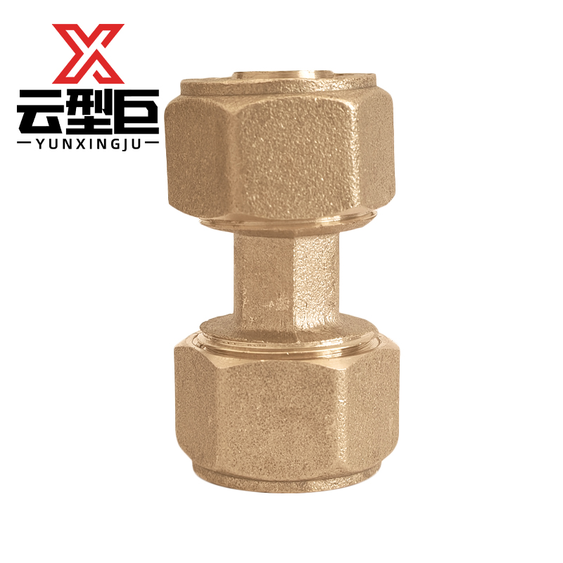 云型巨 铝塑管直接 铝塑管水管接头太阳能暖气片配件 16mm 个高清大图