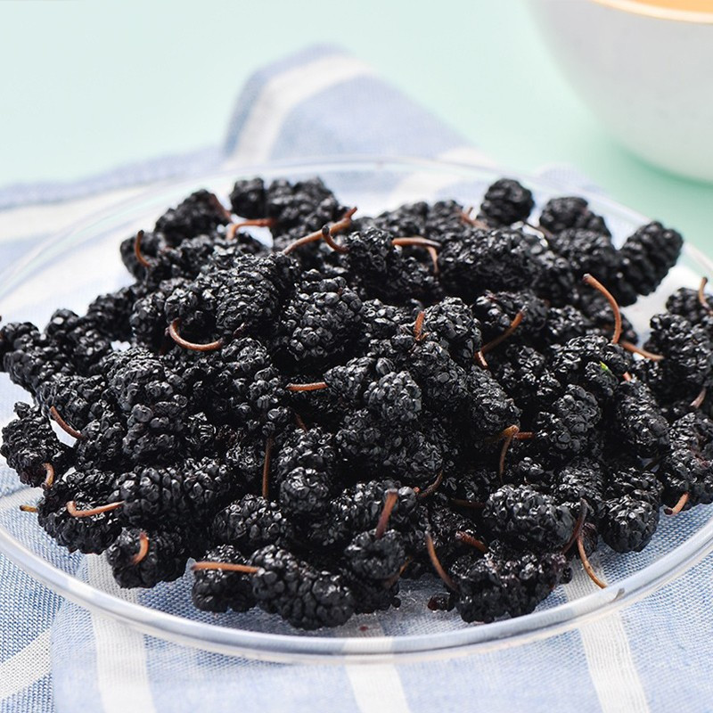 鲜记桑葚干388g/罐 蜜饯果干休闲小零食高清大图