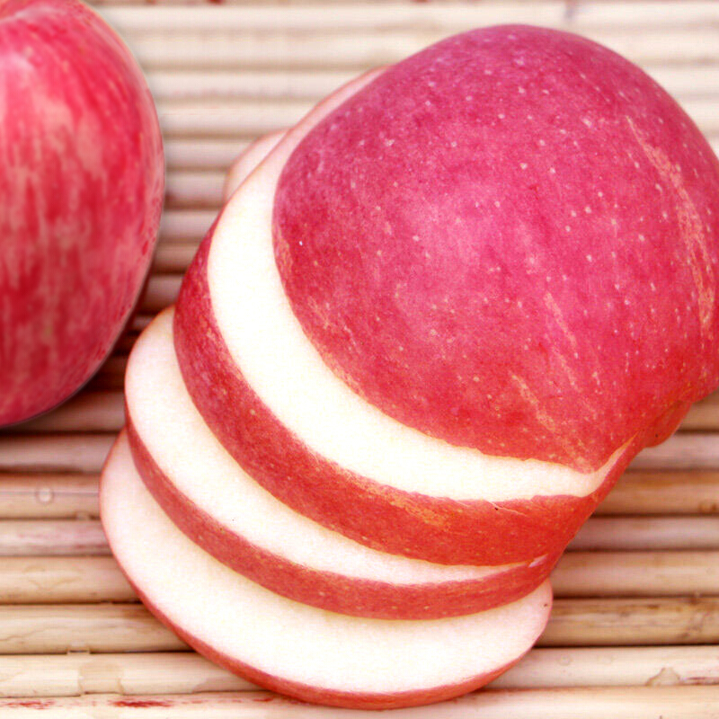 [通货实惠装]正宗陕西洛川苹果红富士3斤小果70mm尝鲜款高清大图