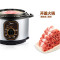 美的(Midea)电压力锅 机械版旋钮控制可开盖加热 4L高压锅家用智能