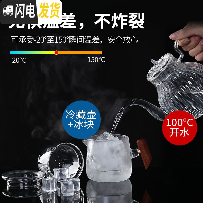 三维工匠玻璃旅行茶具套装便携式包小套茶杯旅游茶具盒功夫一壶二快客杯 诗逸壶+2杯