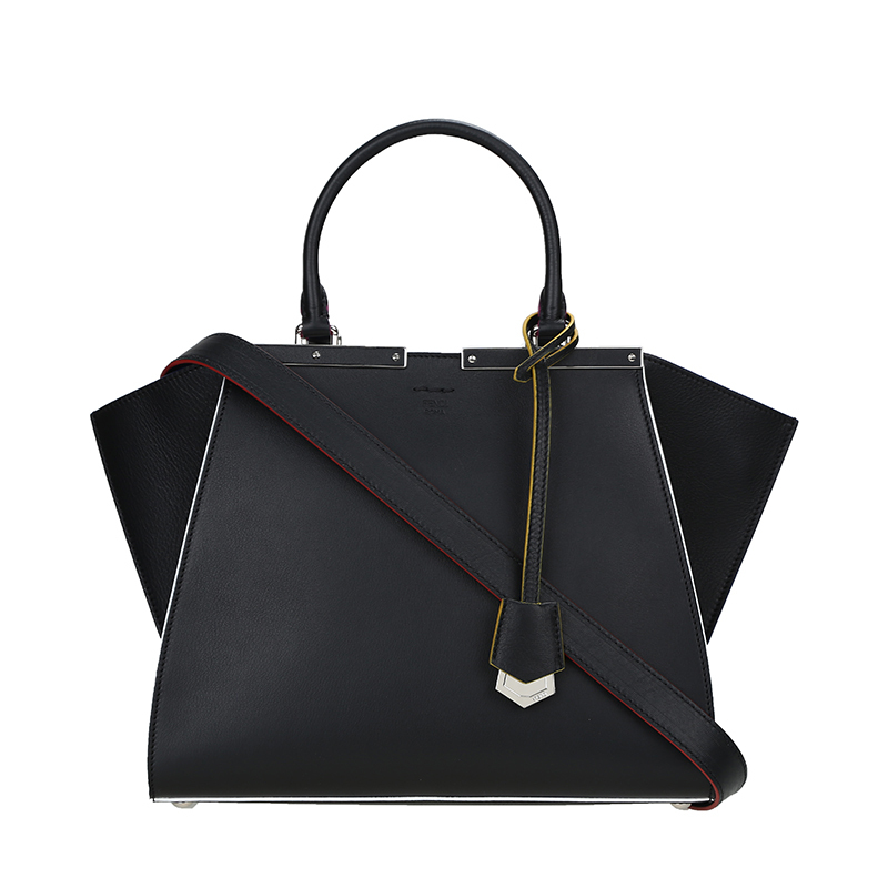 FENDI/芬迪 女包3JOURS吊牌缀饰手拎斜挎包 8BH279