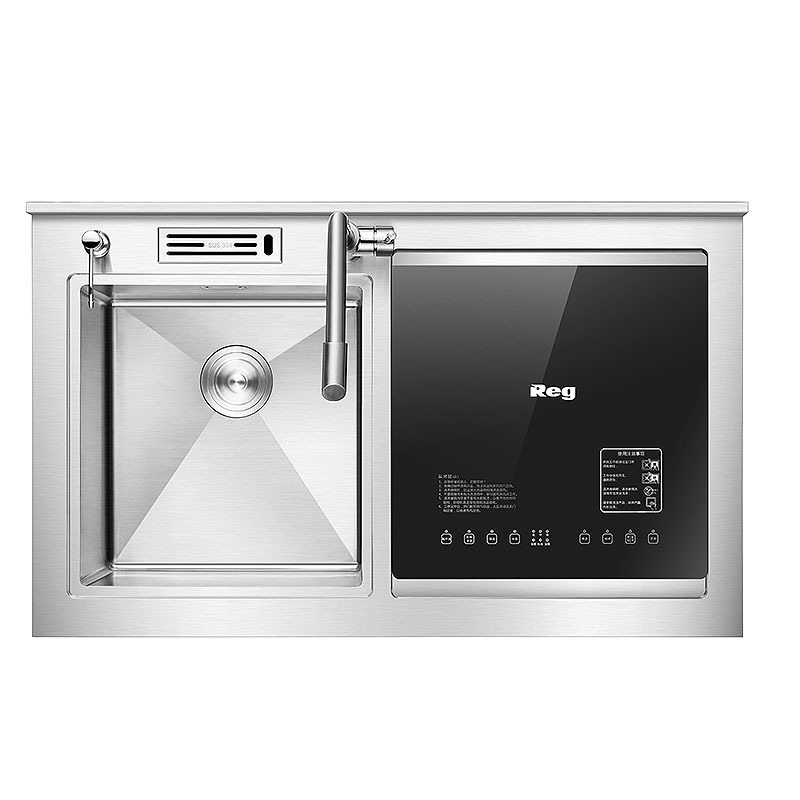 Reg/雷哲 X50集成水槽式洗碗机家用全自动嵌入式超声波果蔬消毒