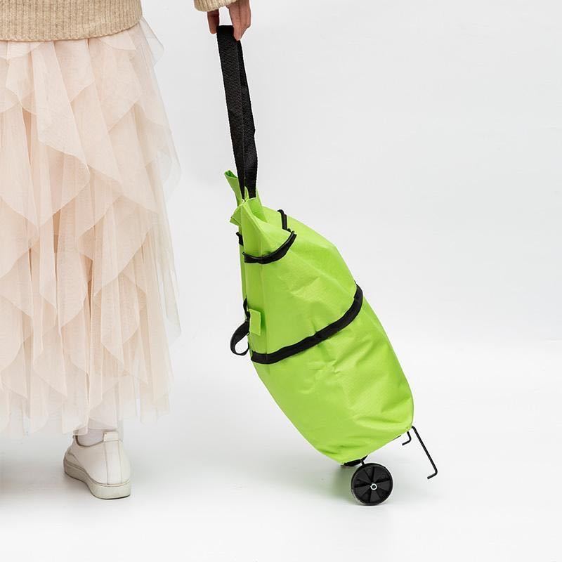 折叠袋手拉车伸缩拖轮包市购物袋买菜车便携买菜