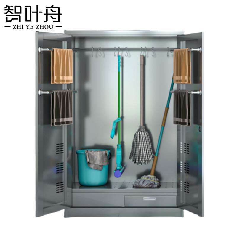 智叶舟拖把工具柜900*400*1500mm台高清大图
